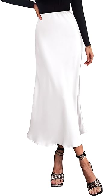 elegant satin maxi skirt elegant satin maxi skirt