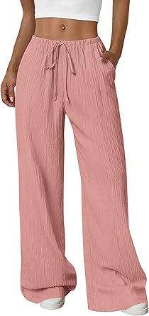 relaxed drawstring wide leg pants relaxed drawstring wide leg pants